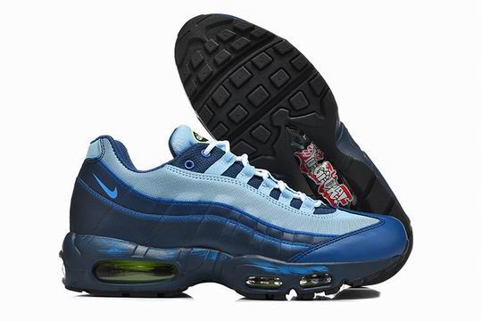 (image for) Nike Air Max 95 Blue Men's Shoes-50
